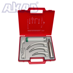 Laringoskop Acil Seti LED Aydınlatmalı